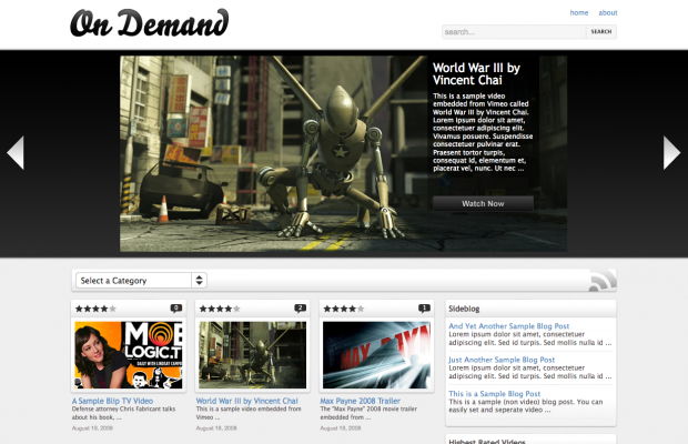 Gamers Hub - WordPress theme