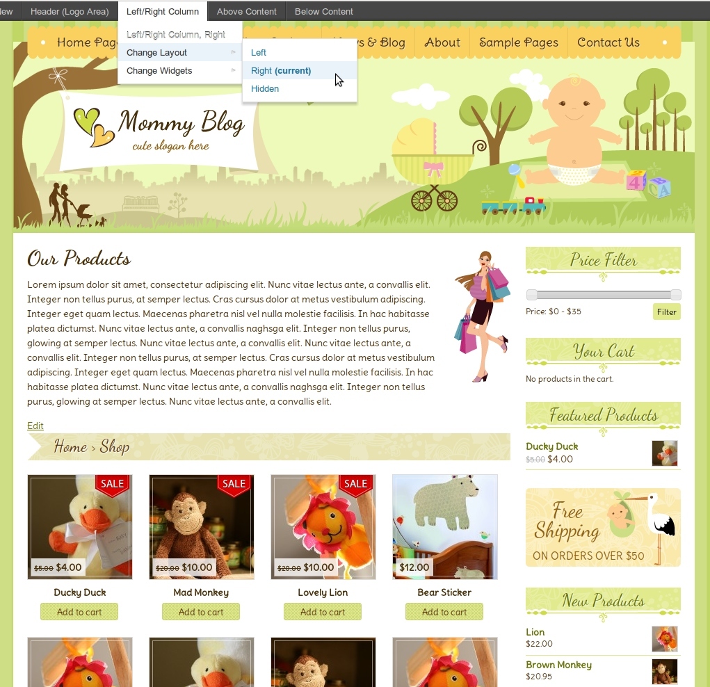 Mommy Blog WordPress Themes Templates for Mom Blogs