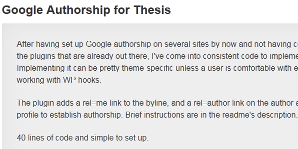 Link Author Name on Archives to Google Profile