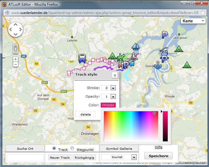 google maps gpx editor google maps gpx editor