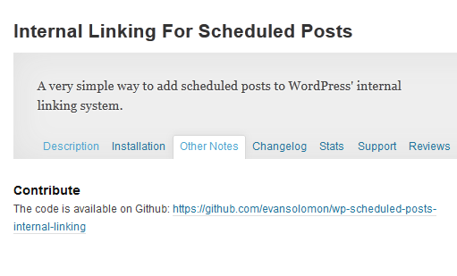 scheduled posts