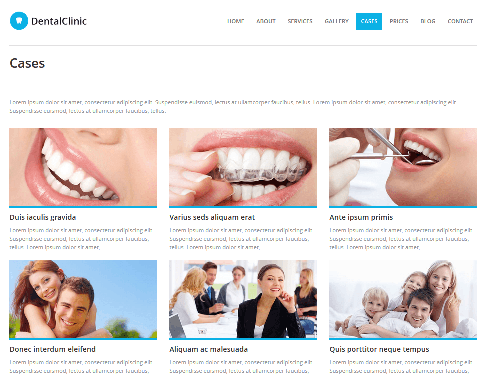 dentistry theme
