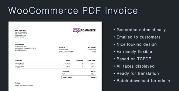 pdf invoicing