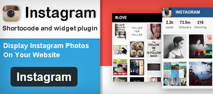 instagram a simple tool for displaying your instagram profile information on your website you do have the option to display multiple profiles - instagr!   am follow wordpress plugin