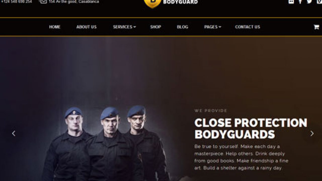 7 Wordpress Themes For Police Departments Security