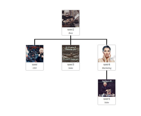 Wordpress Organization Chart