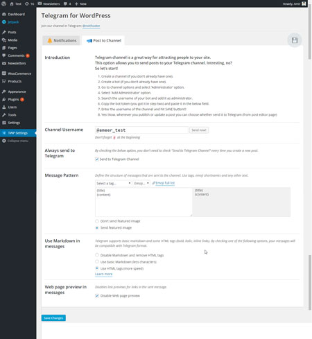 telegram-wp