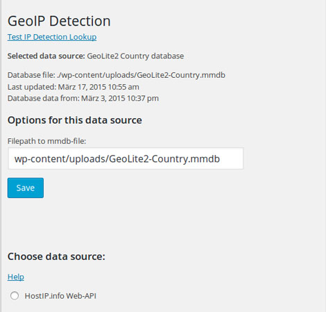 GeoIP Detection Plugin for WordPress - WP Solver 1
