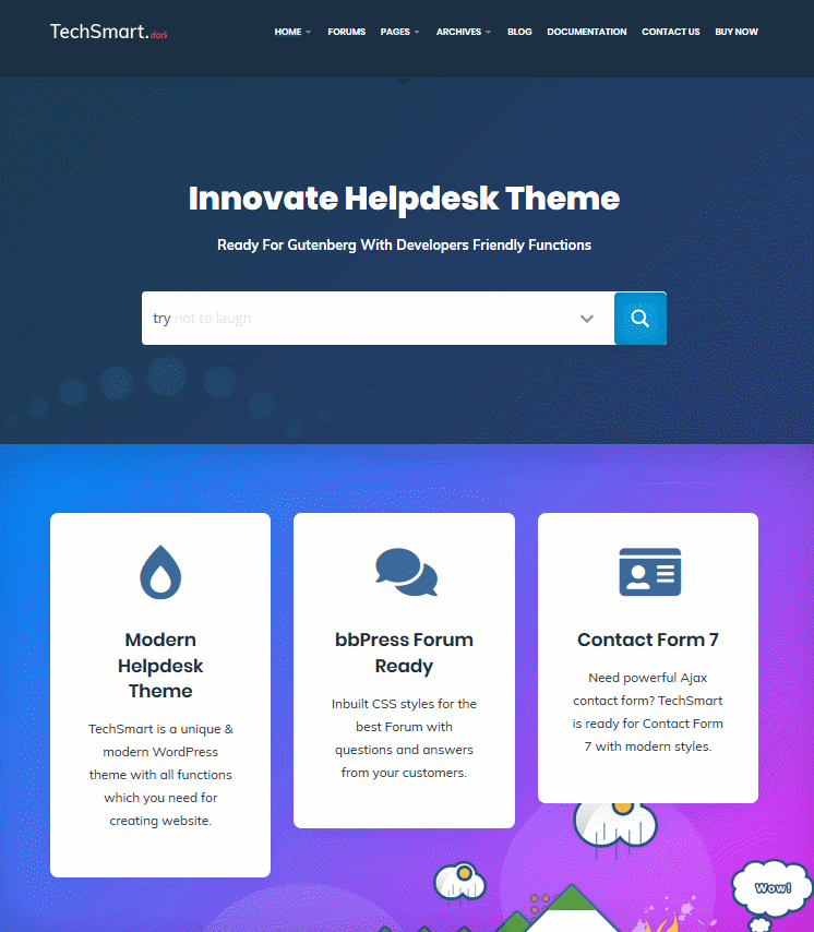 TechSmart: Help Desk & Knowledge Base WordPress Theme - WP Solver