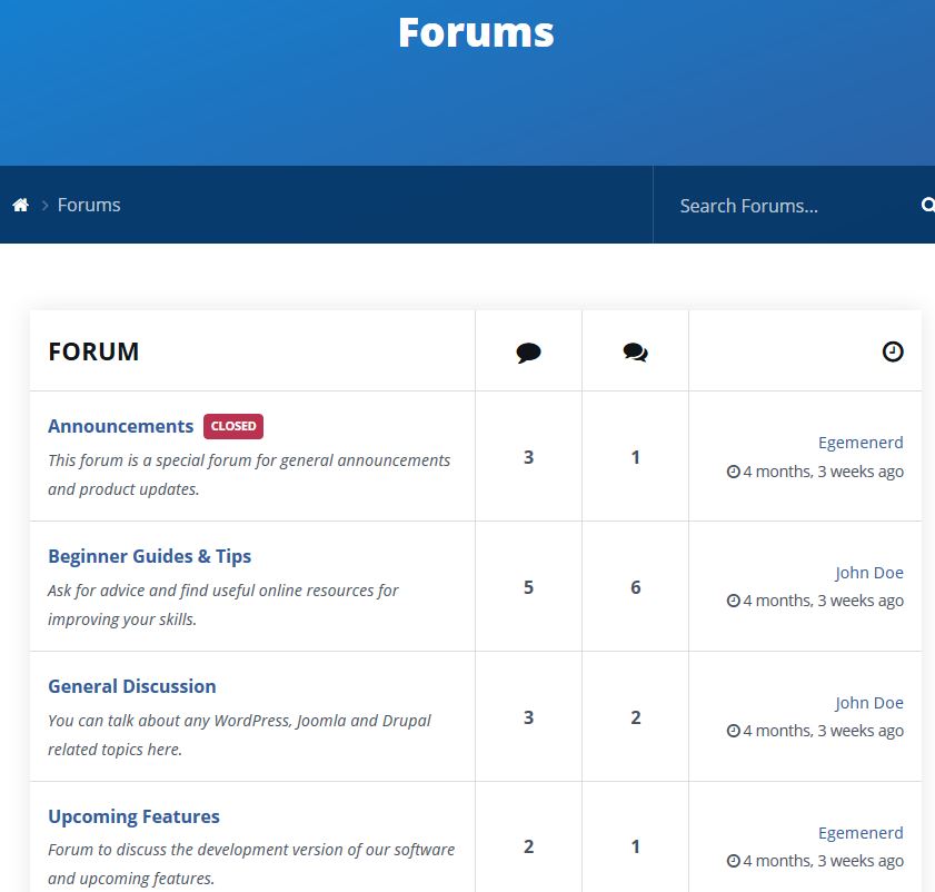 Tessera Support Forum WordPress Theme - WP Solver