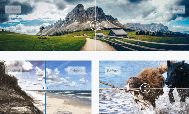 Yolo Before After Image Slider for WordPress - WP Solver