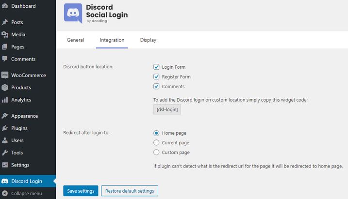 Discord Social Login for WordPress & WooCommerce 1
