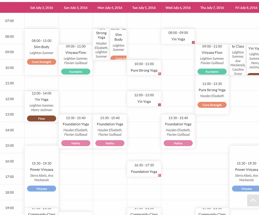 5 Class Schedule Plugins for WordPress - WP Solver