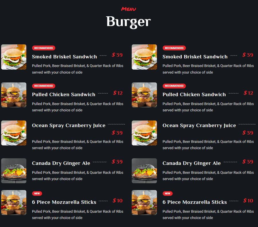 Gloreya: Fast Food & Delivery WooCommerce Theme 2