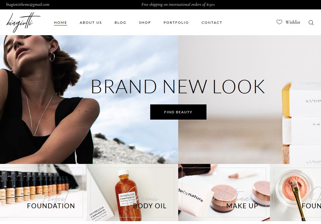 15+ WordPress Themes for Cosmetics Shops & Beauty Product Stores 2