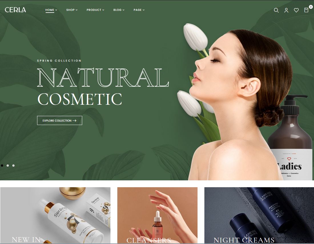 15+ WordPress Themes for Cosmetics Shops & Beauty Product Stores 9