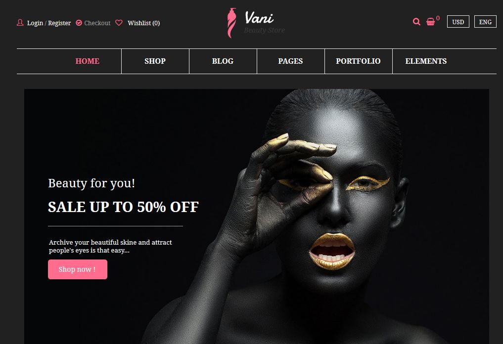 15+ WordPress Themes for Cosmetics Shops & Beauty Product Stores 12