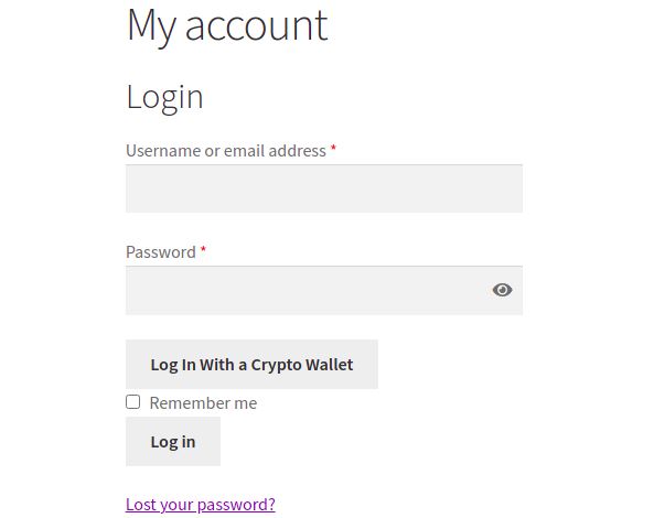 EthPress: Crypto Wallet Login WordPress Plugin 1